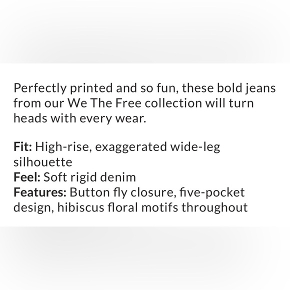 Free People Palisades Wide Leg Jeans - Picture 8 of 10